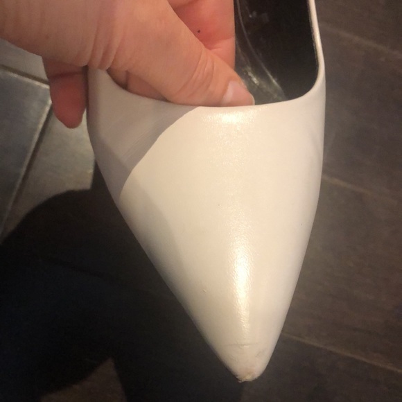 4” heeled Zara pumps bundle size 8/39 black, grey, chartreuse - Picture 12 of 13